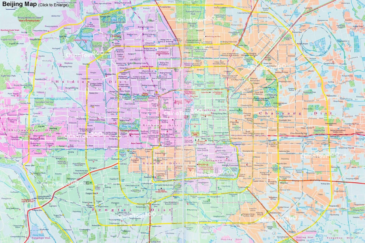 地図の北京地図アプリ