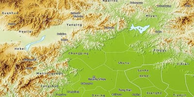 地図の北京3d