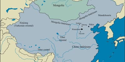 地図の北京