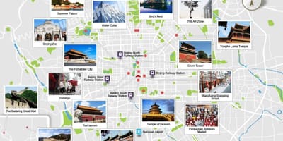北京市場地図