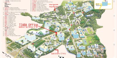 清華大学キャンパスマップ